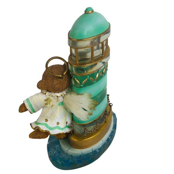 May Peace Light Your Path Figurine Bearers of Light Collection Bear Lighthouse - Picture 9 of 11